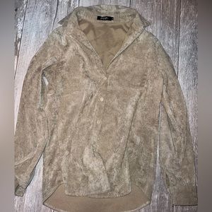 Nasty Gal Corduroy Button Up